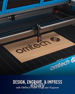 OMTech 130W 55x35 CO2 Laser Engraving Machine Engraver Cutter with Water Chiller