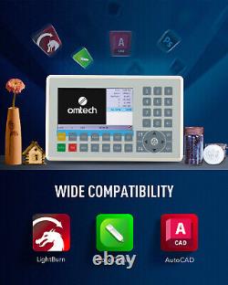 OMTech 130W CO2 Laser Engraver Cutting Machine 35x50 CO2 Laser Cutter Engraver
