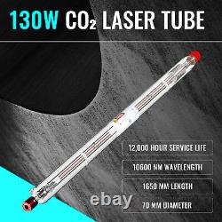 OMTech 130W CO2 Laser Tube 10,000 hr. Service Life for CO2 Laser Engraver Cutter