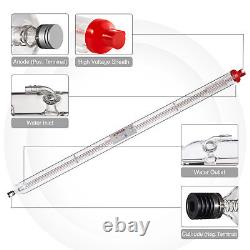 OMTech 130W CO2 Laser Tube 12,000 hr. Service Life for CO2 Laser Engraver Cutter