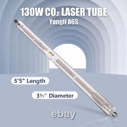 OMTech 130W YL A6S 12000 hr. High Power Laser Tube for CO2 Laser Cutter Engraver