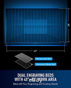 OMTech 150W 40x63 Workbed CO2 Laser Cutter Engraver Engraving Cutting Machine