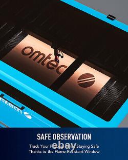 OMTech 150W CO2 Laser Cutting Cutter Engraver 40x63 with 5200 Water Chiller