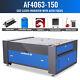 Omtech 150w Co2 Laser Engraver Cutter With 40x63 In. Bed & Extreme Accessories A