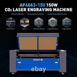 OMTech 150W Laser Engraver CO2 Laser Cutting Machine for Wood Acrylic More 40x63