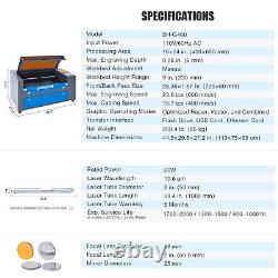 OMTech 16x24 60W CO2 Laser Engraver Cutter with Basic Accessories A