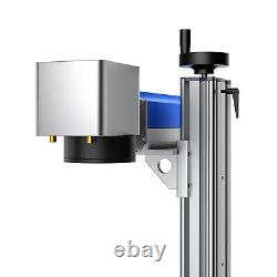OMTech 20W Fiber Laser Engraving Marking Machine for Steel Metal 4.3x4.3 Bed