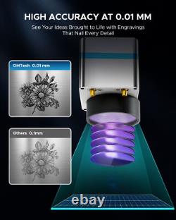 OMTech 20W JPT MOPA Fiber Laser 175x175 mm Color Metal Marking Machine