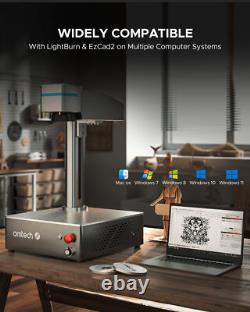 OMTech 20W JPT MOPA Fiber Laser 175x175 mm Color Metal Marking Machine