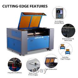 OMTech 24x40 100W CO2 Laser Cutter engraver Autofocus with CW5200 Water Chiller