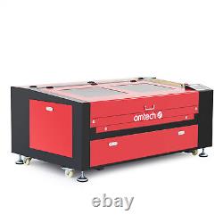 OMTech 24x40 100W CO2 Laser Engraver Marker Cutter with Rotary LIghtburn Chiller