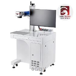 OMTech 30W 6.9x6.9 Fiber Laser Marker Laser Engraving Machine Raycus for Metal