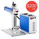 Omtech 30w 7x7 Fiber Laser Marking Machine For Metal Engraver With Rotary Axis