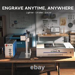 OMTech 30W Fiber Laser Marker Engraver Laser Marking Machine 175x175mm Raycus