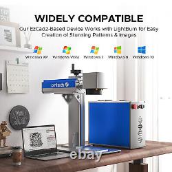 OMTech 30W Fiber Laser Marker Engraver Laser Marking Machine 175x175mm Raycus