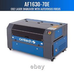 OMTech 30x16 70W CO2 laser Engraving Cutting Engraver Cutter Marker Autofocus