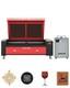Omtech 35x50 130w Co2 Laser Engraver Cutter Autofocus With Cw-5201 Water Chiller