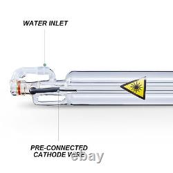 OMTech 40W 70cm x 50cm CO2 Laser Tube for 40W K40 Laser Engraver Cutting Machine