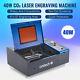 Omtech 40w Co2 Laser Engraver Cutting Machine 12x 8 Marker Red Dot Guidance
