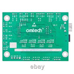 OMTech 40W CO2 Laser Engraver K40+ Mainboard for Rotary Axis & LightBurn Comp