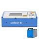 Omtech 40w Co2 Laser Engraving Machine 8x12 Laserdrw With Cw-3000 Water Chiller