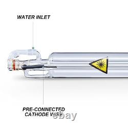 OMTech 40W K40 CO2 Laser Tube Dia 50mm Length 700mm for Laser Engraver Cutter