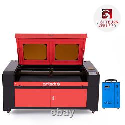 OMTech 40x63 130W CO2 laser Engraver Cutter Autofocus with CW-5200 Water Chiller