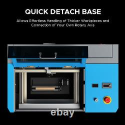 OMTech 45W 8x12 CO2 Laser Engraver Laser Engraving Machine K40+ 40W Upgraded
