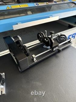 OMTech 4-WHEEL ROTARY AXIS WITH 360 DEGREE ROTATION FOR 50W AND UP CO2 LASER