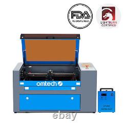 OMTech 50W 12 x 20 Inch CO2 Laser Engraving Machine Engraver with Water Chiller