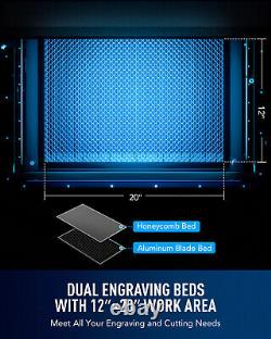 OMTech 50W 12x20 30x50 cm CO2 Laser Engraver Cutter Engring Cutting Machine