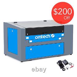 OMTech 50W 12x20 CO2 Laser Engraver Cutter Engraving Machine with Autofocus Kit
