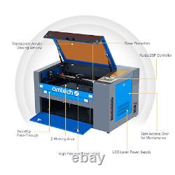 OMTech 50W 12x20in CO2 Laser Engraver Engraving Machine with Rotation Axis C