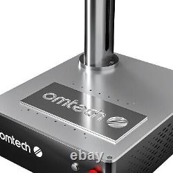 OMTech 50W Fiber Laser Engraver Metal Etching Machine with 5.9x5.9 Workbed