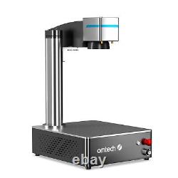 OMTech 5.9x5.9 Fiber Laser Cutter 30W Laser Engraver w EzCad for Etching Metal