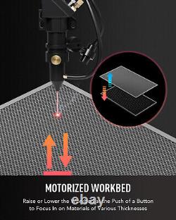 OMTech 60W 20x28 CO2 Laser Engraving Cutting Marking Machine 4 Way Pass Through