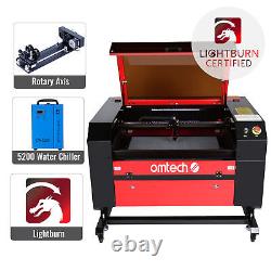 OMTech 60W 20x28in Autofocus CO2 Laser Engraver with Premium Accessories Combo