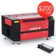 Omtech 60w 20x28in Workbed Co2 Laser Engraver Cutter Marker With Rotary Axis A