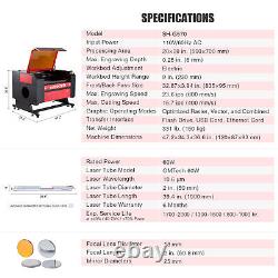 OMTech 60W 28x20 CO2 Laser Engraver Cutter Engraving Machine with Autofocus
