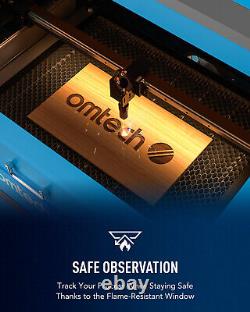 OMTech 60W CO2 Laser Engraver Cutter CO2 Marking Cutting Engraving Machine 16x24