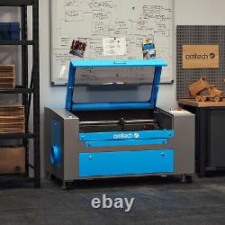OMTech 60W CO2 Laser Engraver Cutter Cutting 16x24 with Built-in Water System