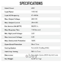 OMTech 60W Laser Power Supply with Digital Display for CO2 Laser Engraver Cutter