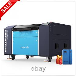 OMTech 60W Pronto 35 CO2 Laser Engraver Cutter Marker with Water Chiller 1000m/s