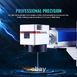OMTech 7x7 30W Raycus Fiber Laser Marker & Engraver for Marking Gold Steel Metal