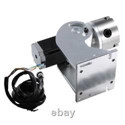 OMTech 80MM 3 Jaw Rotary Axis for 20W 30W 50W 60W Fiber Laser Marker Engraver
