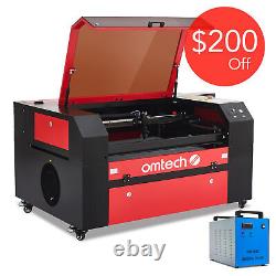 OMTech 80W 20 x 28 Inch CO2 Laser Engraver Cutter Marker with 9L Water Chiller