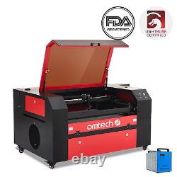 OMTech 80W 20 x 28 Inch CO2 Laser Engraver Cutter Marker with 9L Water Chiller