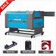 Omtech 80w 20x28in Autofocus Co2 Laser Engraver & Basic Accessories C Combo