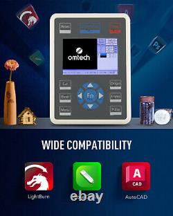 OMTech 80W 24x35 Autofocus CO2 Laser Cutter Engraver with Basic Accessories A