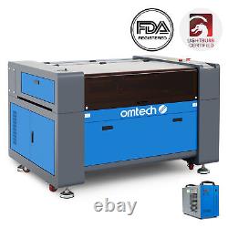OMTech 80W 24x35 CO2 Laser Engraving Engraver Cutter with CW5202 Water Chiller